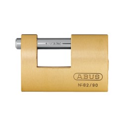 Abus Padlock 82/90 Monobloc Brass