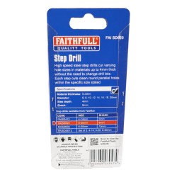 Faithfull Step Drill 6 - 20mm