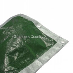 Faithfull Tarpaulin Green/Silver HD 5.4m x 5.4m