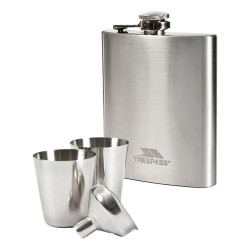 Trespass Dramcask Stainless Steel Hip Flask