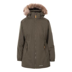 Trespass Ladies Celebrity Fleece Lined Parka Jacket