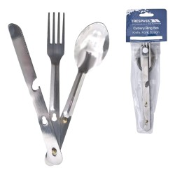 Trespass Chomp Camping Cutlery Set