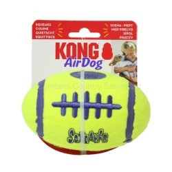 Kong Airdog Squeaker Rugby Ball Dog Toy Medium