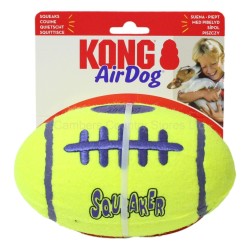 Kong Airdog Squeaker Rugby Ball Dog Toy Large