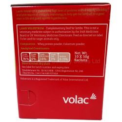 Volac Lamb Volostrum Colostrum 50g Sachet