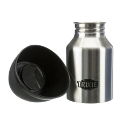 Trixie Travel Water Bottle With Bowl 750ml