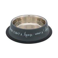 Trixie Stainless Steel Bowl With Rubber Base Ring