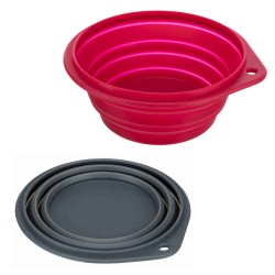 Trixie Travel Dog Bowl Collapsible Silicone