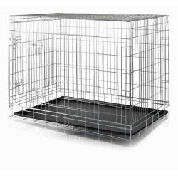 Trixie Dog Kennel Cage Galvanised