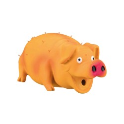 Trixie Latex Dog Toy Bristle Pig 21cm