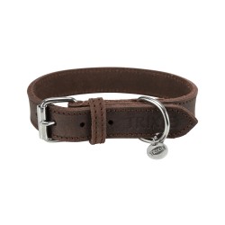 Trixie Rustic Greased Leather Dog Collar