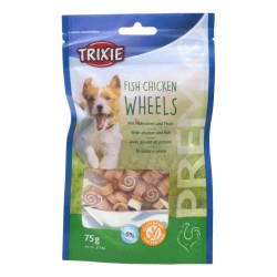 Trixie Premio Fish Chicken Wheels 75g