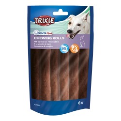 Trixie Denta Fun Chewing Rabbit Rolls 12cm 80g