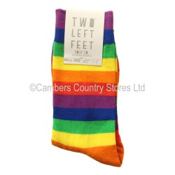 Two Left Feet Pair Of Socks Colour Me Rainbow