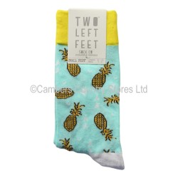 Two Left Feet Pair Of Socks Pineapple Express