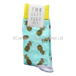 Two Left Feet Pair Of Socks Pineapple Express