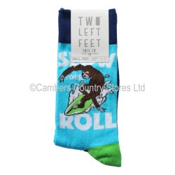 Two Left Feet Pair Of Socks Slow Your Roll