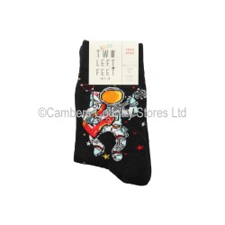 Two Left Feet Kids Socks Rock Star