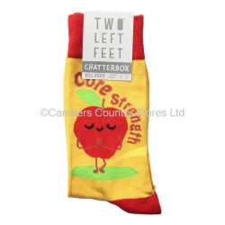 Two Left Feet Pair Of Socks Core Strength