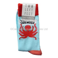 Two Left Feet Pair Of Socks I Love You This Much