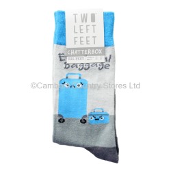 Two Left Feet Pair Of Socks Emotional Baggage