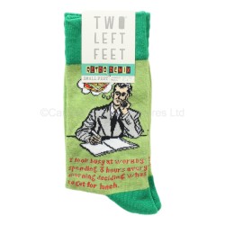 Two Left Feet Retro Socks What To Get For Lunch