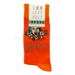 Two Left Feet Retro Socks Friday Second F Word