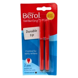 Berol Handwriting Pens Black 2 Pack