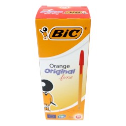 Bic Original Orange Ball Pen 20 Pack