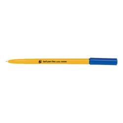 5 Star Office Ball Pen Yellow Barrel 50 Pack