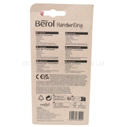 Berol Handwriting Pens Blue 2 Pack