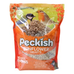 Peckish Bird Food Sunflower Hearts