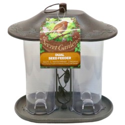 Peckish Secret Garden Duel Seed Feeder