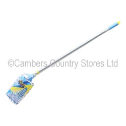 Flash Microfibre Duo Mop With Extending Handle