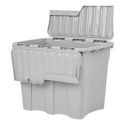 Wham Recycled Plastic Box With Hinged Lids