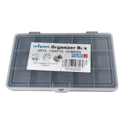 Wham Parts Organiser Box 17cm 13 Divisions