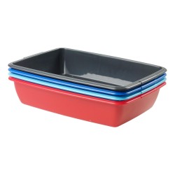 Whitefurze Cat Litter Tray 40cm