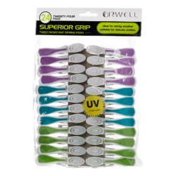 Orwell Clothes Pegs Superoir Grip 24 Pack