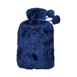 Life Hot Water Bottle Fur Covered 1.8 Litre