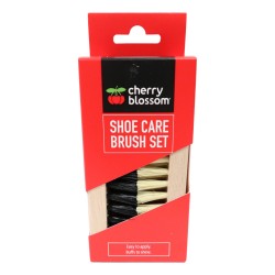 Cherry Blossom Shoe Care Brush Set