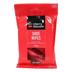 Cherry Blossom Shoe Cleaning Wipes 12 Pack