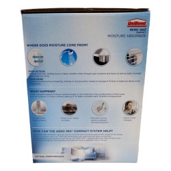 Unibond Aero 360 Moisture & Odour Absorber Kit Compact