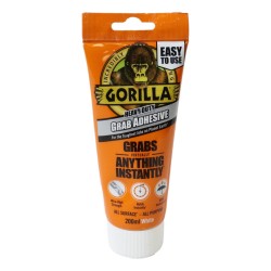 Gorilla Heavy Duty Grab Adhesive White 200ml