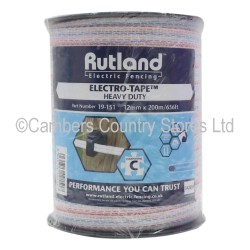 Rutland Electro Tape 12mm x 200m