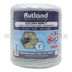 Rutland Electro Wire Heavy Duty Poly Wire 500m