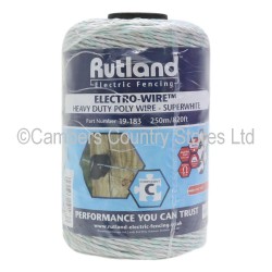 Rutland Electro Wire Heavy Duty Poly Wire 250m