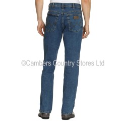 Wrangler Mens Jeans Texas With Stretch Stonewash Blue