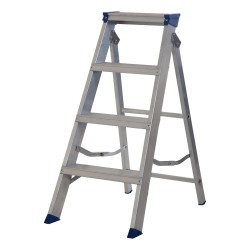 Werner Aluminium Swing Back Step Ladder EN131 PRO