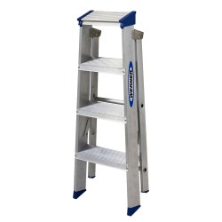 Werner Aluminium Swing Back Step Ladder EN131 PRO