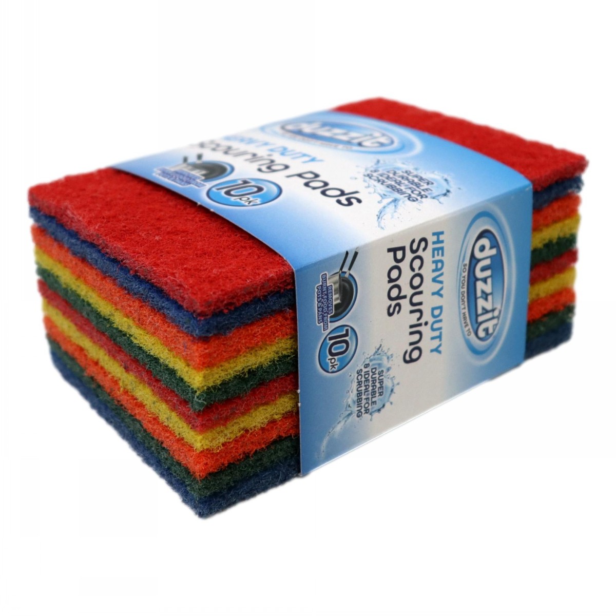 Duzzit Scouring Pads Heavy Duty 10 Pack - Image 3